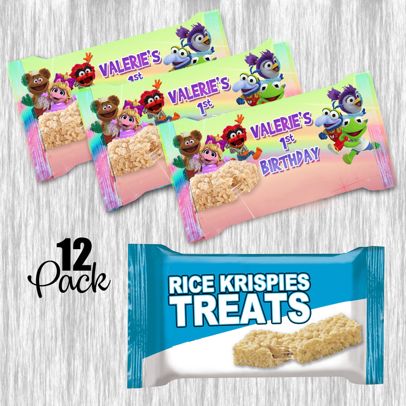 Muppet Babies purple Bundle Party Labels or Finished Snacks