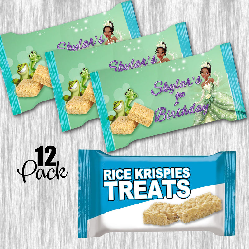 Tiana Bundle Party Labels or Finished Snacks