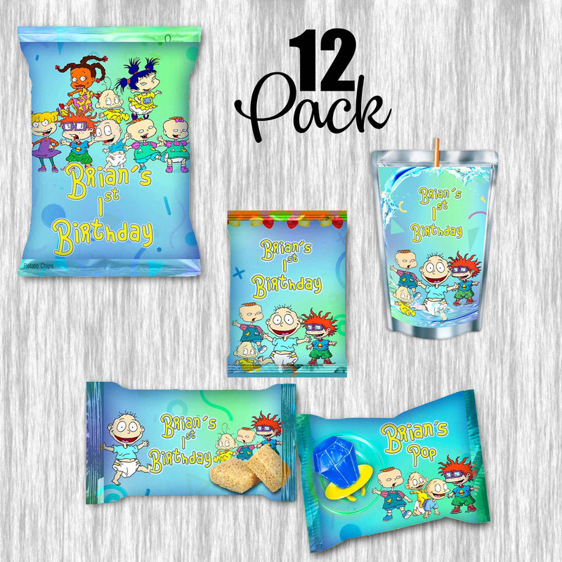 Rugrats Bundle Party Labels or Finished Snacks