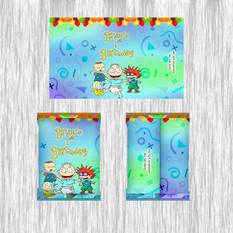 Rugrats Bundle Party Labels or Finished Snacks